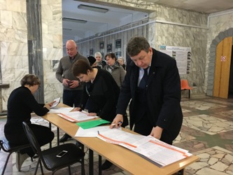 Депутаты Саратовской городской Думы приняли участие в голосовании по отбору общественных территорий, которые будут благоустроены в 2021 году